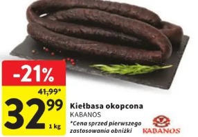 Kiełbasa okopcona Kabanos