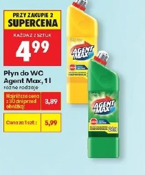 Płyn do WC Agent Max