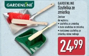Gardenline Szufelka ze zmiotką