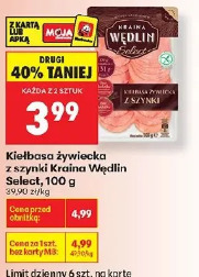 Kiełbasa żywiecka z szynki Kraina Wędlin Select