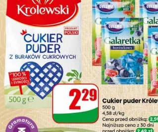 Cukier puder Królewski