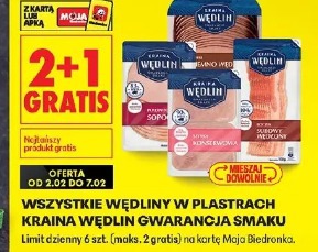 Wszystkie wędliny w plastrach Kraina Wędlin Gwarancja Smaku