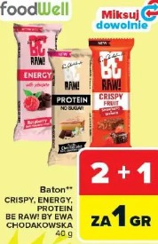 Baton* CRISPY, ENERGY, PROTEIN BE RAW! BY EWA CHODAKOWSKA