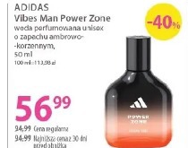 Adidas Vibes Man Power Zone woda perfumowana unisex o zapachu ambrowo-korzennym