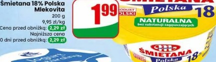 Śmietana 18% Polska Mlekovita