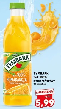 Tymbark Sok 100% pomarańcza