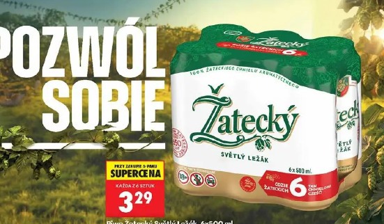 Żatecky Světlý Ležák piwo