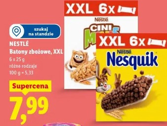 Nestlé Batony zbożowe, XXL