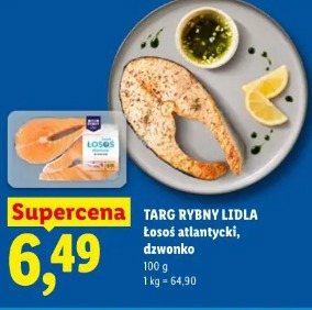 Targ Rybny Lidla Łosoś atlantycki, dzwonko