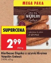 Kiełbasa Śląska z szynki Kraina Wędlin Select
