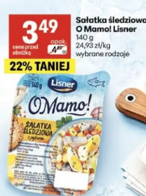 Sałatka śledziowa O Mamo! Lisner
