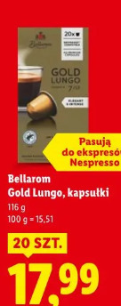 Bellarom Gold Lungo kapsułki