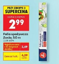 Folia spożywcza Zosia