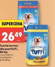 Sucha karma dla psa Puffi