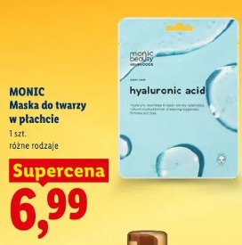 Monic Maska do twarzy w płachcie