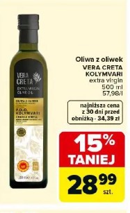 Oliwa z oliwek Vera Creta Kolymvari extra virgin