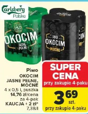 Okocim Jasne Pełne piwo