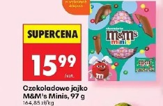 Czekoladowe jajko M&M's Minis