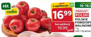 Polskie pomidory malinowe