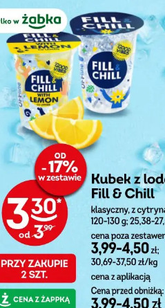 Kubek z lodem Fill & Chill