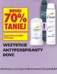 Wszystkie antyperspiranty Dove