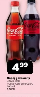 Napój gazowany Coca-Cola Coca-Cola Zero Cukru