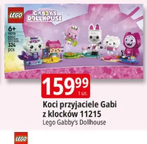 Koci przyjaciele Gabi z klocków 11215