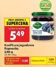 Konfitura jagodowa Rapsodia