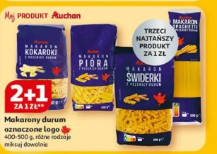 Makarony durum oznaczone logo