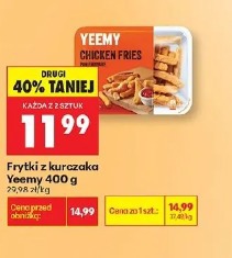 Frytki z kurczaka Yeemy