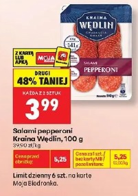 Salami pepperoni Kraina Wędlin
