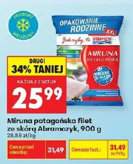 Miruna patagońska filet ze skórą Abramczyk