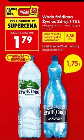 Woda źródlana Żywiec Zdrój