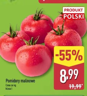 Pomidory malinowe