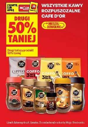 Wszystkie kawy rozpuszczalne Cafe d'Or