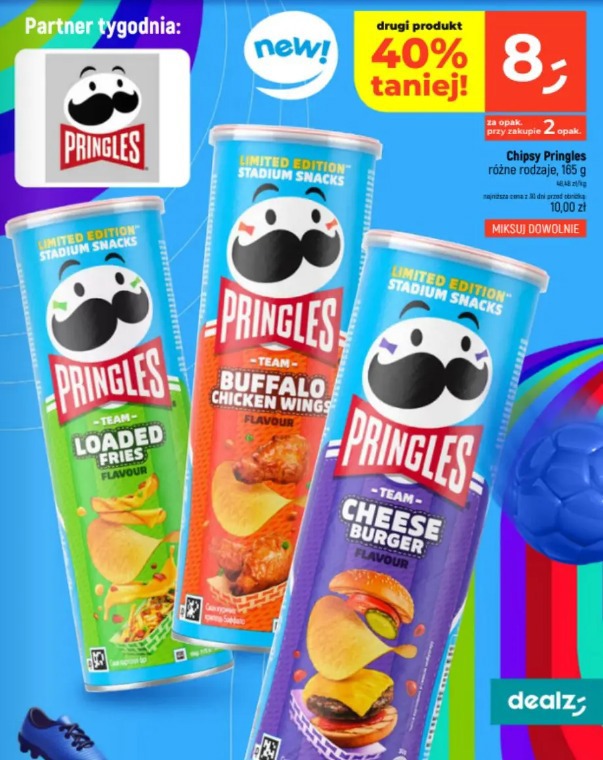Pringles Chipsy Stadium Snacks
