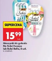 Maszynki do golenia Bic Soleil Escape lub Soleil Bella