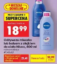 Nivea odżywcze mleczko lub balsam z olejkiem do ciała