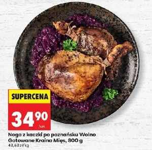 Noga z kaczki po poznańsku Wolno Gotowane Kraina Mięs