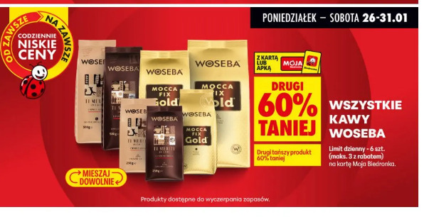 Wszystkie kawy Woseba