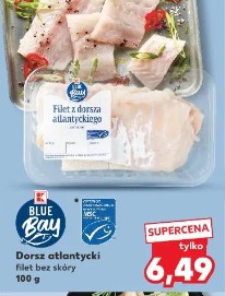Blue Bay Dorsz atlantycki filet bez skóry