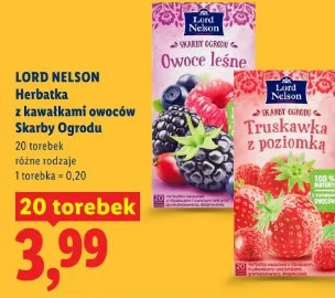 Lord Nelson Herbatka z kawałkami owoców Skarby Ogrodu