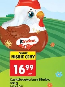 Czekoladowa kura Kinder