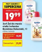 3w1 Żel do mycia ciała i włosów Bambino Dzieciaki, 11