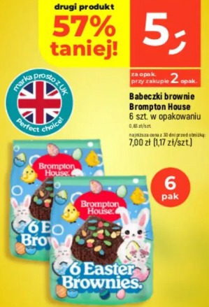 Babeczki brownie Brompton House