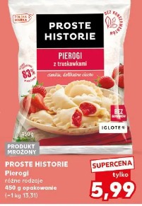 Proste Historie Pierogi z truskawkami