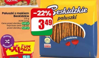 Paluszki z makiem Beskidzkie