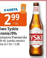 Piwo Tyskie Gronie/0% KOMPANIA PIWOWARSKA
