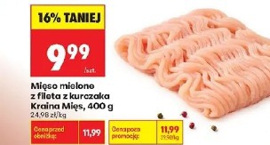 Mięso mielone z fileta z kurczaka Kraina Mięs