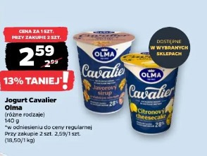 Jogurt Cavalier Olma